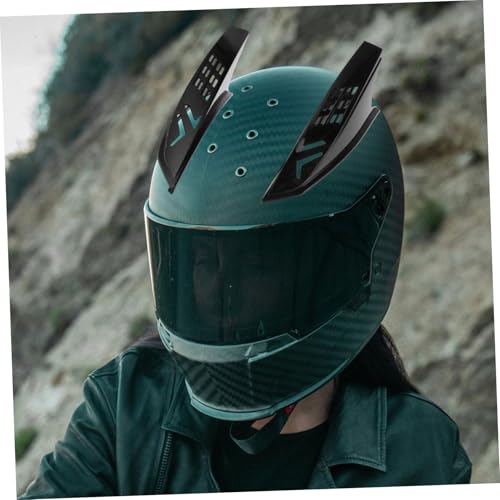 Cuernos de ABS para casco PRETYZOOM accesorios de moto y patinete decorativos 6