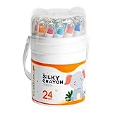 Einziehbare Pastellmarker – Öl-Pastell-Set, wasserlösliche, mischbare Pastellkreiden für Kinder, Reisegeburtstagsparty, sicheres Design, ideal zum Zeichnen, Ausmalen von Kunstprojekten und