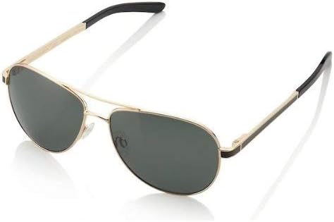 SB03 SpeedBird 22k Polarized Titanium Aviator Sunglasses, Rose Gold/Brown/Grey