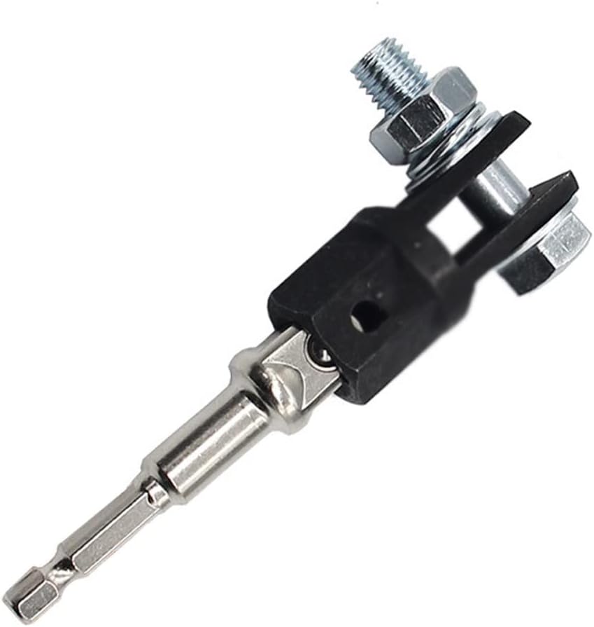 Car Scissor Jack Adapter with 1/2 Inch Chrome Vanadium Steel Socket Drive Impact Wrench