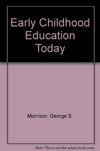 Early childhood education today 0675081335 Book Cover