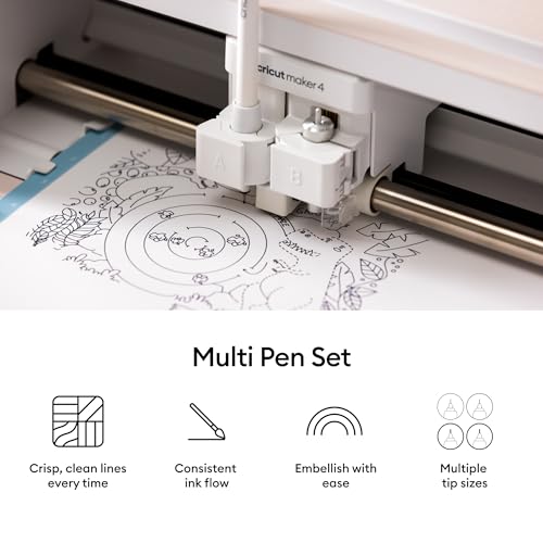 Cricut&reg; Multi Pen Set, Black (5 ct) - image 2