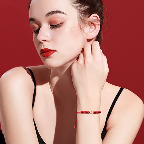 Initial Bracelets For Teen Girls/Boys, Initial R Letter Bracelets Charm Bracelets Handmade Bracelets For Valentines Day Mother's Day Birthday Graduation Gifts (Red, R) #TOP5