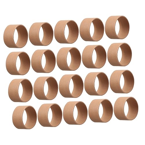 Beatifufu 20pcs Cardboard Tubes for Crafts Paintable Paper Rolls for Boys and Girls