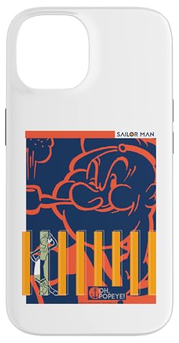 Popeye The Sailor Man Olive Oyl Pop Art Retro Comic Case for iPhone 14