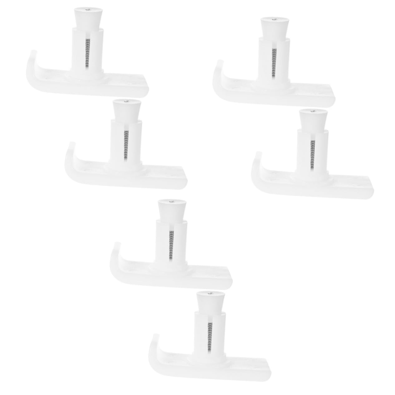 FOMIYES 3sets Universal Sliders for Gliders Walker Skis Glides Non-Slip Walker Ski Covers Easy Install for Folding Walker 2pcs*3