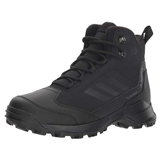 adidas Men's Terrex Heron MID CW CP, Black/Black/Black, 11 D US