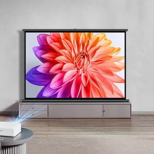 Pantalla Retráctil Manual para Proyector de 50 pulgadas miniatura 2