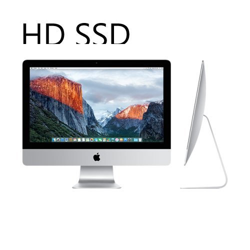 Apple iMac / 21,5 pollici/Intel Core i5, 2.7 GHz / 4 core/RAM 8GB / SSD 250 GB HDD/ ME086LL/TAST&MOUSE COMPRESI (Ricondizionato)