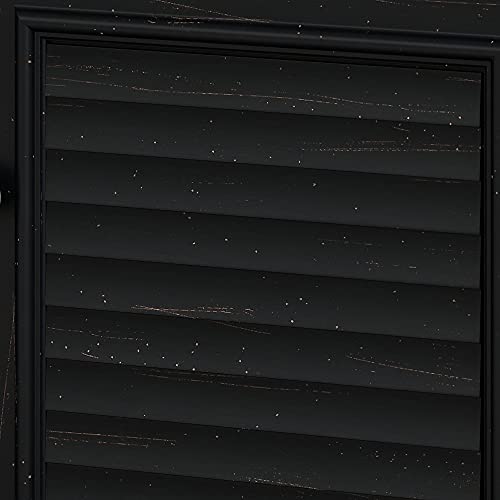 Bush Furniture Fairview Small Storage Cabinet With Doors In Antique Black And Hansen Cherry #TOP5