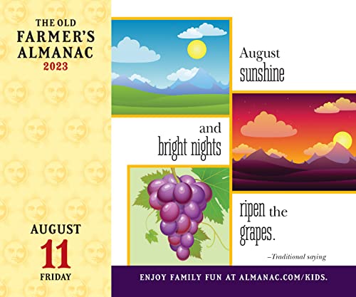The 2023 Old Farmer’s Almanac Everyday Calendar #TOP3