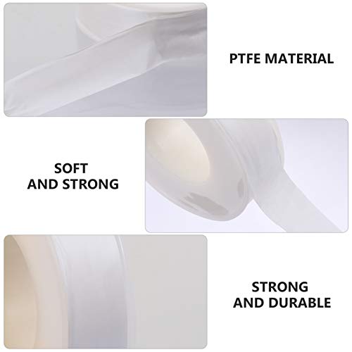 UKCOCO 12Pcs Fitas de Vedação de Rosca Fita Selante para Encanadores Fita Selante para Roscas de Tub