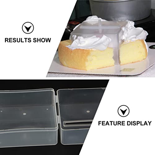 Kit de Retirada de Bolo de Dinheiro: Caixa de Dinheiro de Bolo de Plástico Transparente Topper de Cu