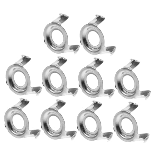 VOSAREA 10 piezas cubiertas de soporte de válvula de repuesto para ollas de presión eléctricas piezas de olla a presión miniatura 1