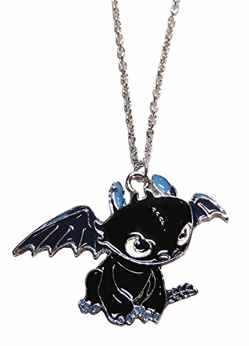 How to Train Your Dragon Toothless Night Fury Character Necklace PENDANT