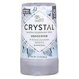 CRYSTAL Deodorant Mineral Deodorant Stick, Travel, 1.5 Ounce