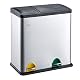 Tretmülleimer Svita TC2Combo35 Edelstahl 35 Liter