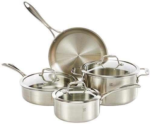 ZWILLING JA Henckels Spirit Cookware Set 7-pc Stainless Steel