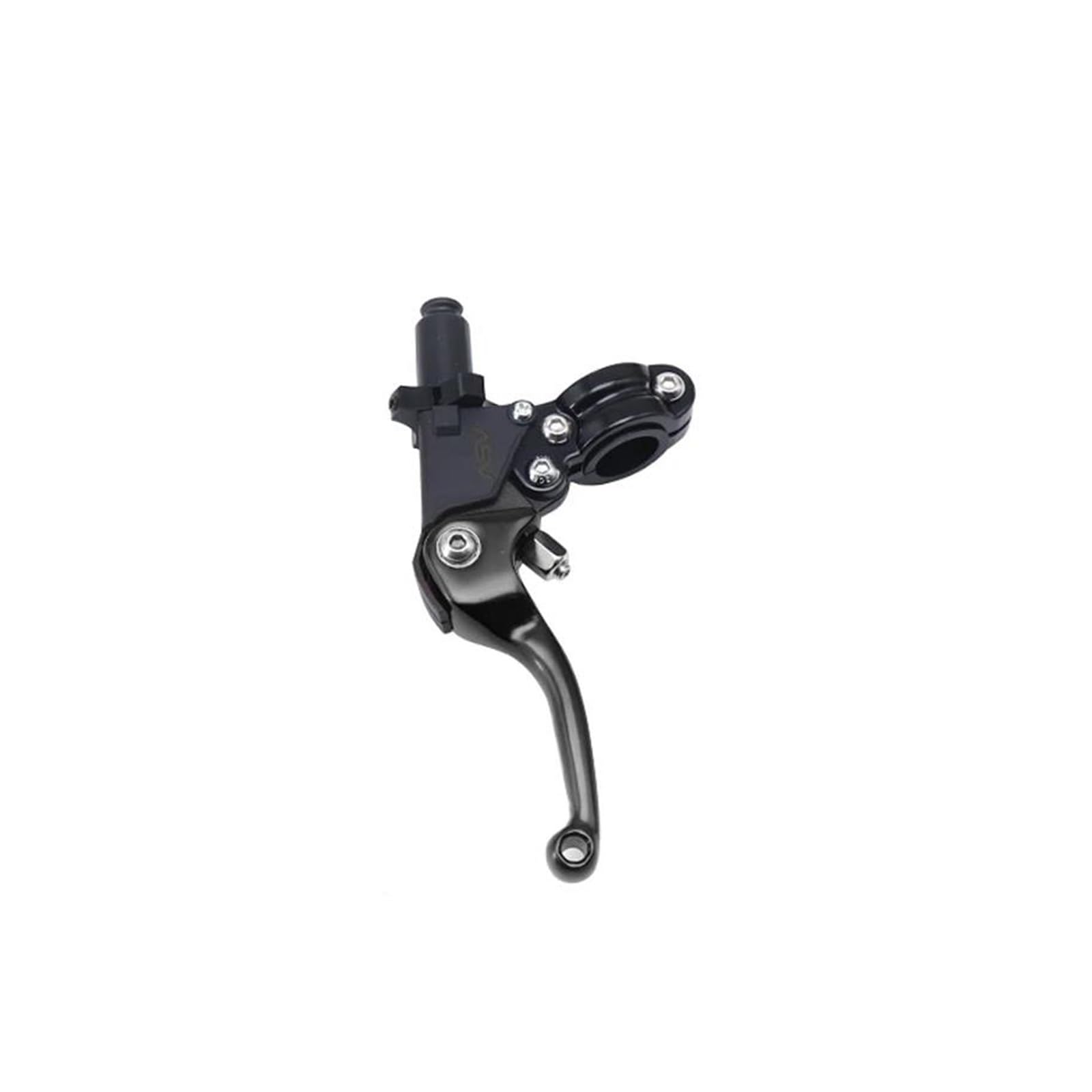 SUPER DAFI Brake Clutch Levers Universal 22MM Diameter Aluminum Adjustable Motorcycle Brake Handlebar Modified Clutch Lever Clutch Brake Lever(Short Black)