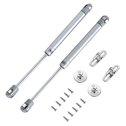 STRMZD Pistones a Gas, 100N/10kg Hidráulico Muebles Cocina Amortiguador Puertas Elevables, Pistones a Gas Armarios, Hidráulico pistón Bisagra Puertas, Resorte de Compresión para Puertas Armario