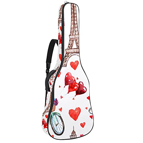 Housse de transport guitare basse acoustique classique électrique folk imperméable