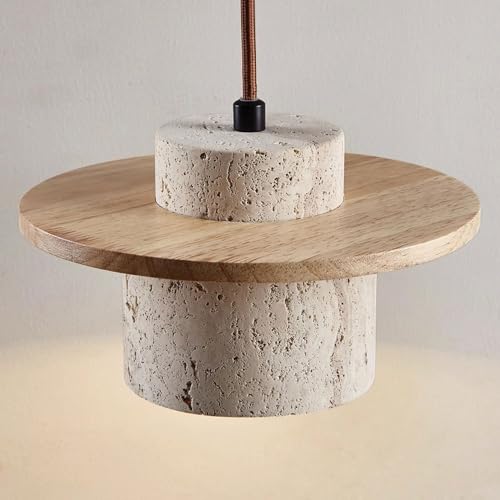 Lámpara colgante industrial moderna de mármol E27 creativa 6