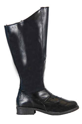 Superhero Cosplay Halloween Costume Black Boots3