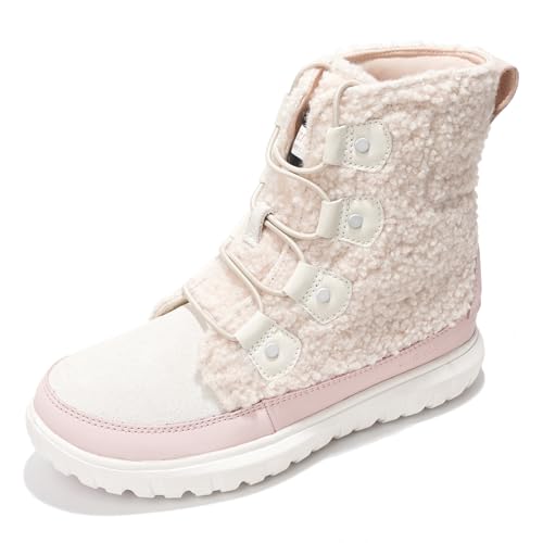 Image of Project Cloud 100% Genuine Leather Womens Snow Boots- Genuine Leather Waterproof Memory Foam Insole and Non-Slip Winter Snow Boots For Women Footwear - Outdoor Shoes (Leonora)