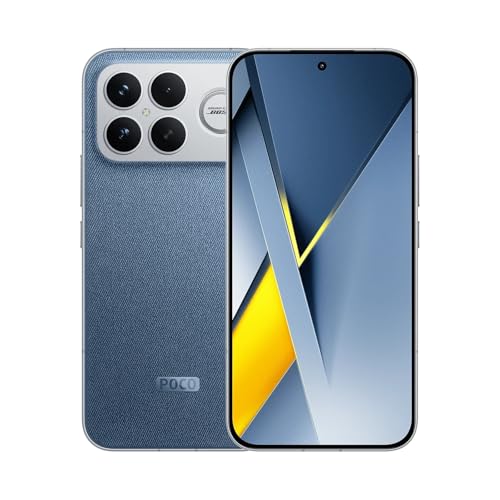 Image of XIAOMI Poco F8 Ultra 5G Ai (Compatible with Tmobile Mint Tello & Global) (256GB + 12GB) Ai 2K 6.9 inch Bose Sound 50MP Gamers Phone NFC Dual sim Unlocked Model 25102PCBEG (Denim Blue) | 25102PCBEG, 6.9 inch 2K Display, 50MP Camera, Bose Sound, NFC Dual SIM