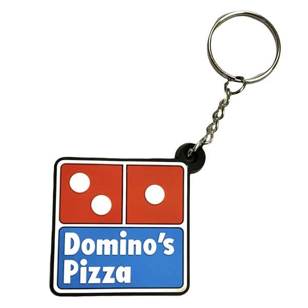 ドミノピザ　カラビナ　キーホルダー Amazon.co.jp: ラバーキーホルダー [ドミノピザ] Domino's Pizza