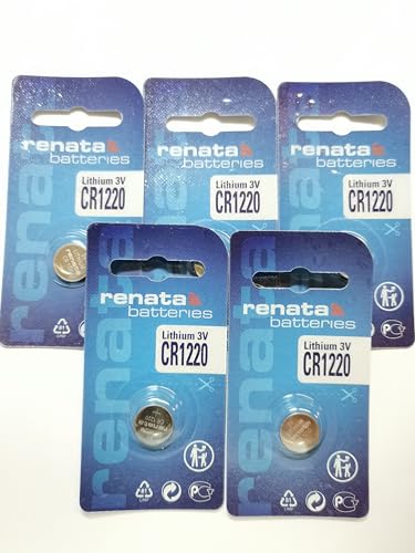 Baterías Renata CR1220 5 piezas miniatura 2