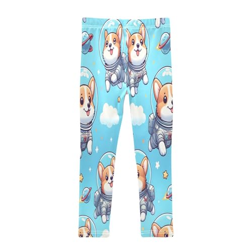 Bolaz Toddler Girls Leggings Printed Yoga Pants Leggings Space Dog for Kids2