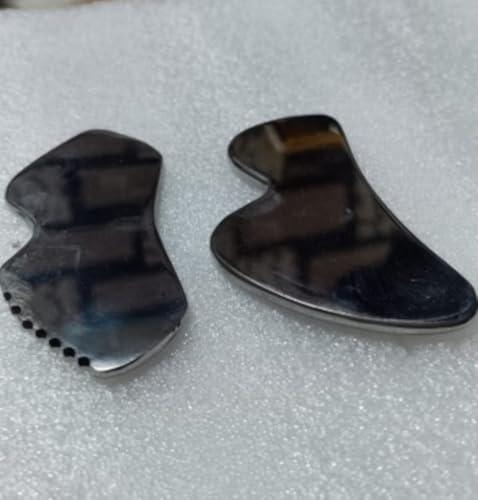 Image of B Shape and Lip Shape gua sha massage tools for face for grow ur beauty...