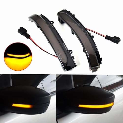 Retrovisor LED dinámico para VW Golf G7 G6 y UP con intermitentes de flecha progresivos 7