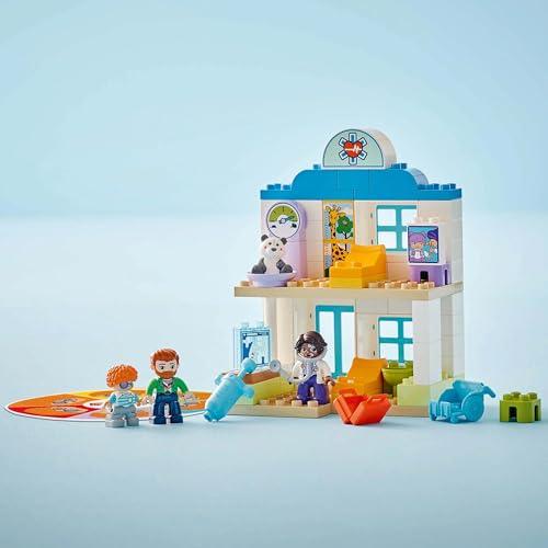 Image of LEGO DUPLO Town First Time: Visit with The Doctor 10449 Building Blocks Toys for 2+ Gift for Boys and Girls