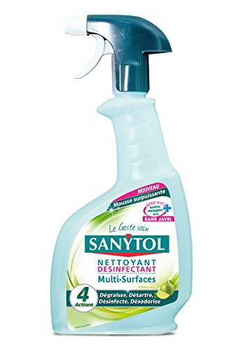 Sanytol spray multi-surfaces 4 actions contre les bactéries et les mauvaises odeurs