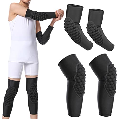Catálogo de Ropa de Baloncesto para Niño disponible en línea para comprar. 47 Rodilleras Para Niños Ropa Deportiva, 2 Pares de Protector Antideslizantes Elásticas,Coderas y Rodilla para Niños,Equipo de protección de Baloncesto para niños y niñas