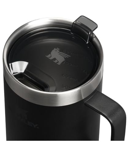 Image of STANLEY The Everyday Suburban Mug | 30 oz | Drink Through Lid | Cup for Coffee, Tea and Drinks | Insulated Stainless Steel Coffee Mug | BPA-Free | Black 2.0