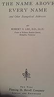 The Name Above Every Name B001OD58G8 Book Cover