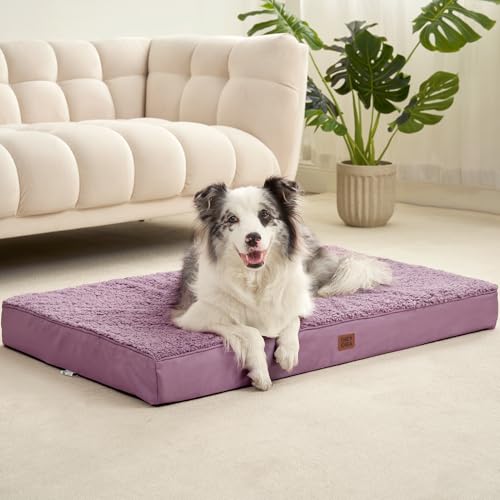 Image of EHEYCIGA Orthopedic Dog Bed Extra Large with Removable Washable Cover, 44IN