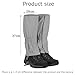 Hiking Gaiters, Cross-country Gaiters,Hiking Leg Covers, Outdoor Clothing, Suitable for Snow Trekking Climbing Snowboarding(Color1)