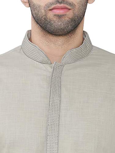 Image of Manthan Art Silk Kurta for Men