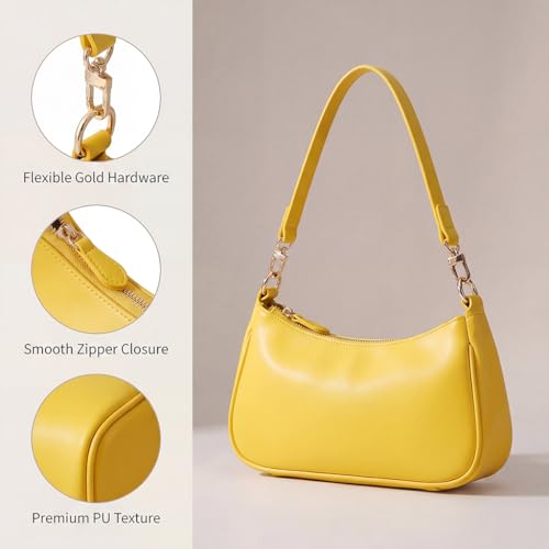 Image of VODIU Clutch Tote Handbags with 2 Removable Straps and Zipper Closure Crossbody Bags Shoulder Purse Handbag for Women