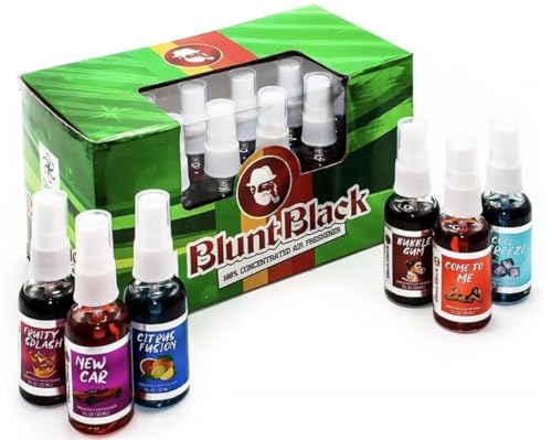 Wholesale BluntBlack Extra Strong Air Freshener Concentrated Assorted (18 count Display)
