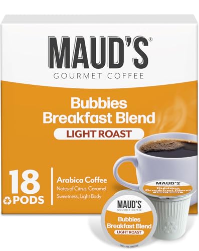 Image of Maud's Breakfast Blend Light Roast Coffee Pods, 18ct