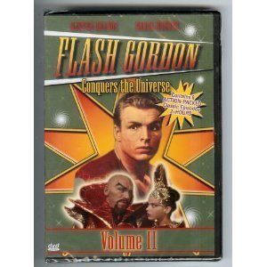 DVD Flash Gordon Conquers The Universe, Volume II Book