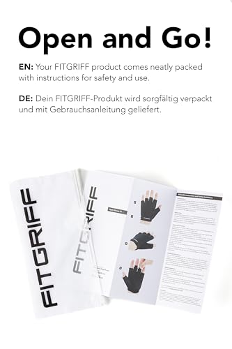 Fitgriff® Trainingshandschuhe für Damen und Herren - Fitness Handschuhe für Krafttraining, Kraftsport, Training, Gym, Workout, Lifting Gloves (Leopard, 6)