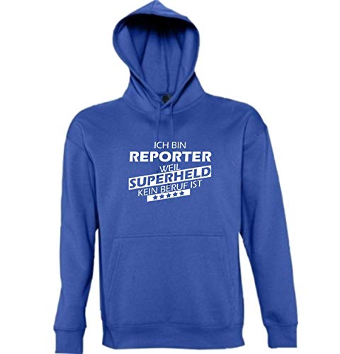 Sweat à capuche reporter pour le quotidien des passionnés d'actu