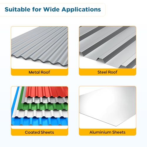 Image of LuminX Cool Roof Metal Shed Coating | High SRI Heat Reflective Roof Paint for Metal Sheets Tin Sheds Reduces Roof Temperature & Electricity Bills | White Cool Roof Coating 10kg