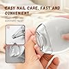 Automatic Electric Nail Clipper, 2026 New Universal Automatic Fingernail Grinder, Automatic Nail Trimmer with Light and Nail Scraps Storage, Electric Toenail Clippers for Seniors Adults (1 PC) #2